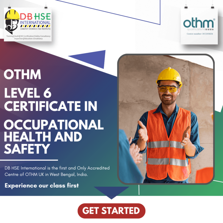 Othm Level 3 Technical Certificate In Occupational Health And Safety Dbhse Institute 